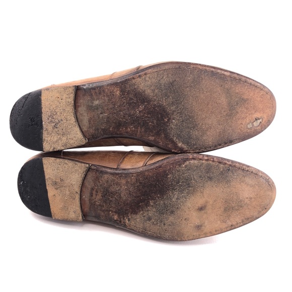 M.Gemi Brown Leather Penny Loafers EUR 42.5 main image 5